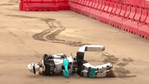 Quand des robots enchainent les chutes et les ratés au concours de la DARPA