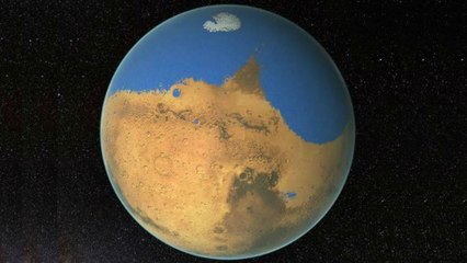 Mars était autrefois recouverte d'un océan plus grand que l'Arctique, selon la NASA