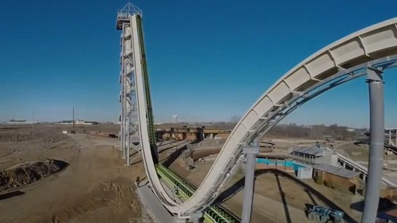 Das ist 'Verrückt', die größte Wasserrutsche der Welt