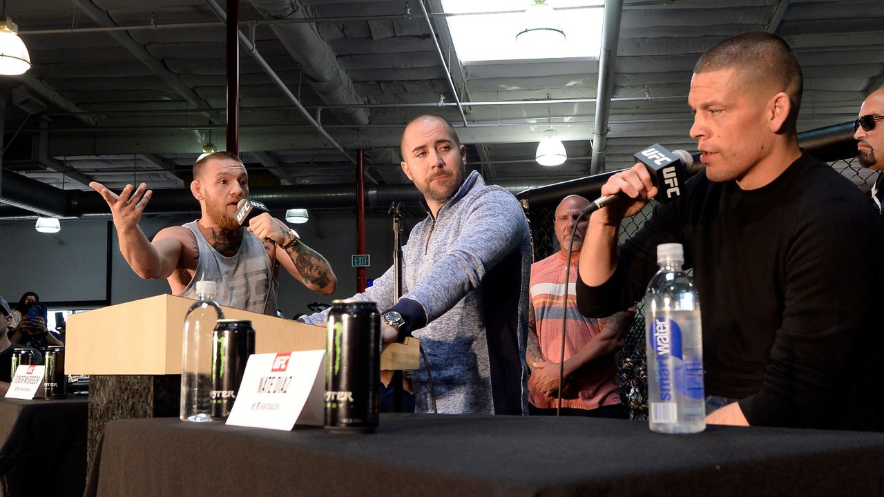 UFC 196: Conor McGregor und Nate Diaz heizen sich bei der Pressekonferenz ordentlich ein