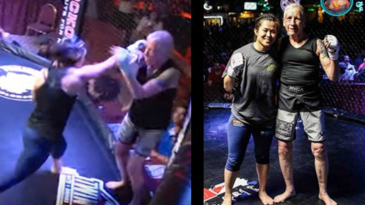 MMA: Eine 68-jährige Frau steigt in den Ring, um zu kämpfen