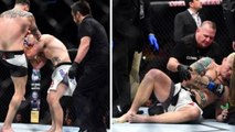 UFC Fight Night 83: Chris Camozzi bricht Joe Riggs nach einer Serie von Kniestößen den Arm