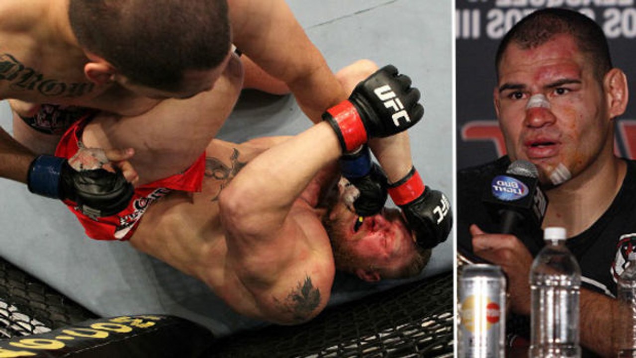 Brock Lesnar vs Caïn Velasquez: Einer der brutalsten Kämpfe in der Geschichte des Titelkampfes der Schwergewichte