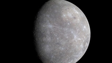 Pourquoi Mercure est-elle si sombre ? Une étude aurait trouvé la réponse