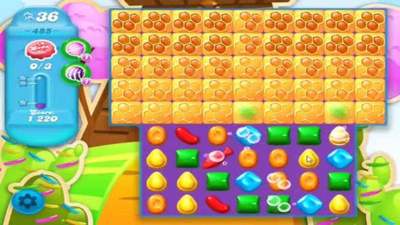 Candy Crush Soda Level 485: Lösung, Tipps und Tricks