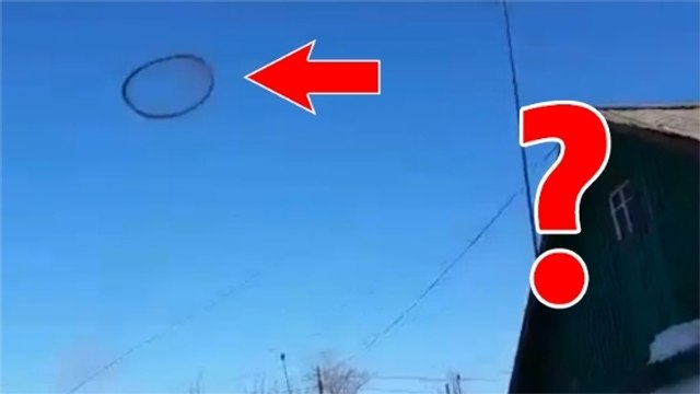 Un mystérieux cercle noir apparait dans le ciel du Kazakhstan