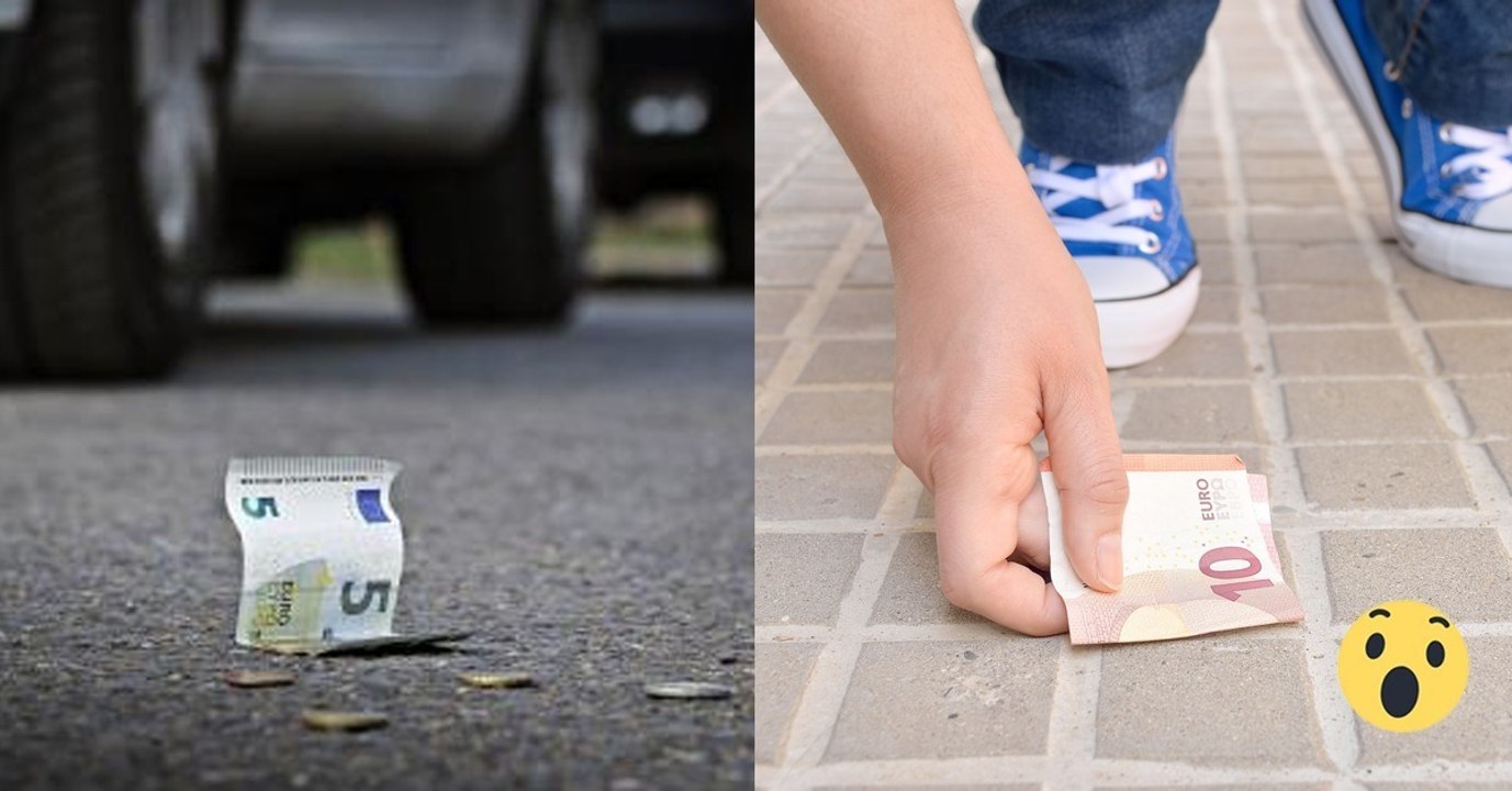 Geldscheine auf der Straße finden: So musst du reagieren