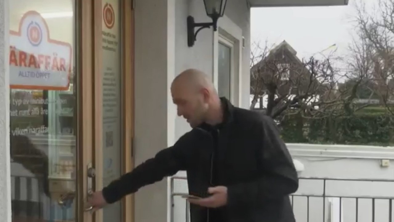 Robert Ilijason eröffnet in Schweden ein Geschäft ohne Verkäufer,Kassiere und ohne Wachleute