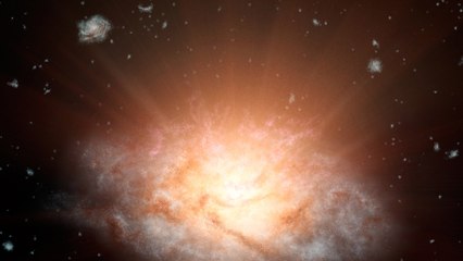 La NASA vient de détecter la galaxie la plus brillante de l'Univers