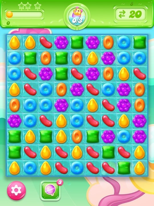 Candy Crush Jelly Level 8: Lösung, Tipps und Tricks