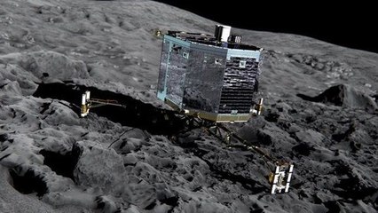 Le robot Philae s’est finalement réveillé à la surface de sa comète