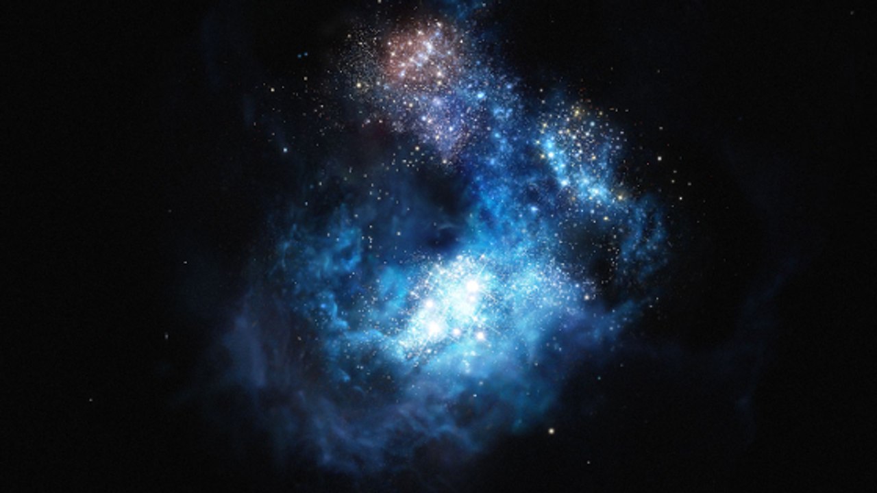 Découvrez CR7, la galaxie lointaine la plus brillante jamais observée