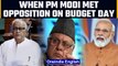 PM Modi meets oppn, jokes with TMC MP, asks after Farooq Abdullah | Oneindia News
