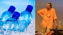 Eau du robinet vs eau minérale : quand un militant dénonce l'absurdité de l'eau en bouteille