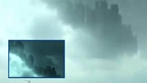 L'étrange phénomène de la ville flottante apparue dans le ciel de Chine