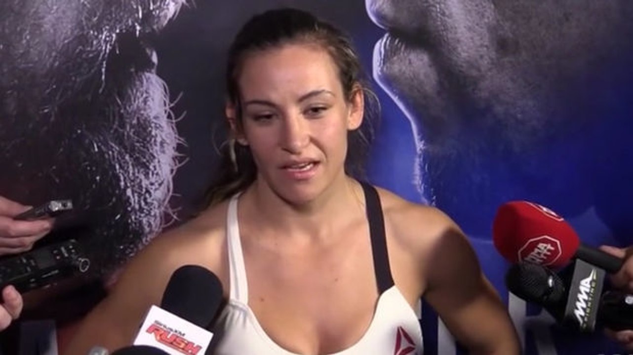 Miesha Tate: Dieser Kameramann trifft die richtige Entscheidung, als er den Blickwinkel ändert