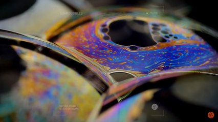 L'étonnante beauté des bulles de savons filmées en très gros plan