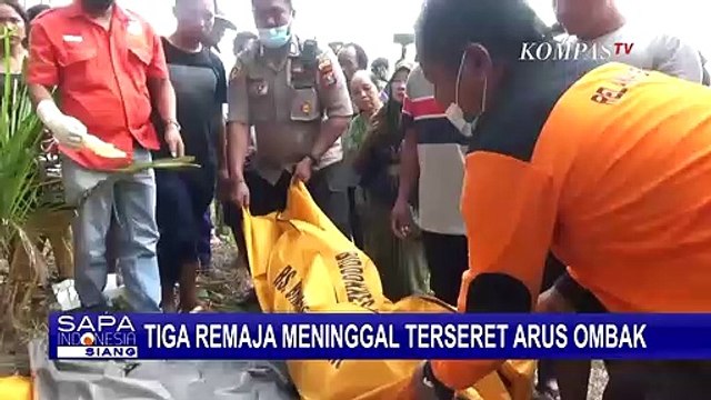 Diduga Tidak Bisa Berenang, Empat Remaja Tenggelam Terseret Arus