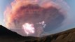 Les images spectaculaires d'un orage volcanique filmé en Patagonie