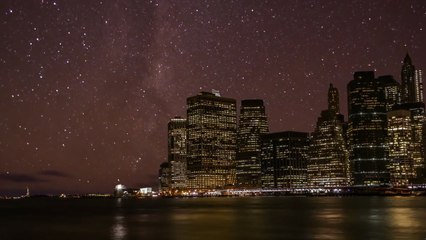 Voilà à quoi ressemblerait le ciel des villes sans pollution lumineuse