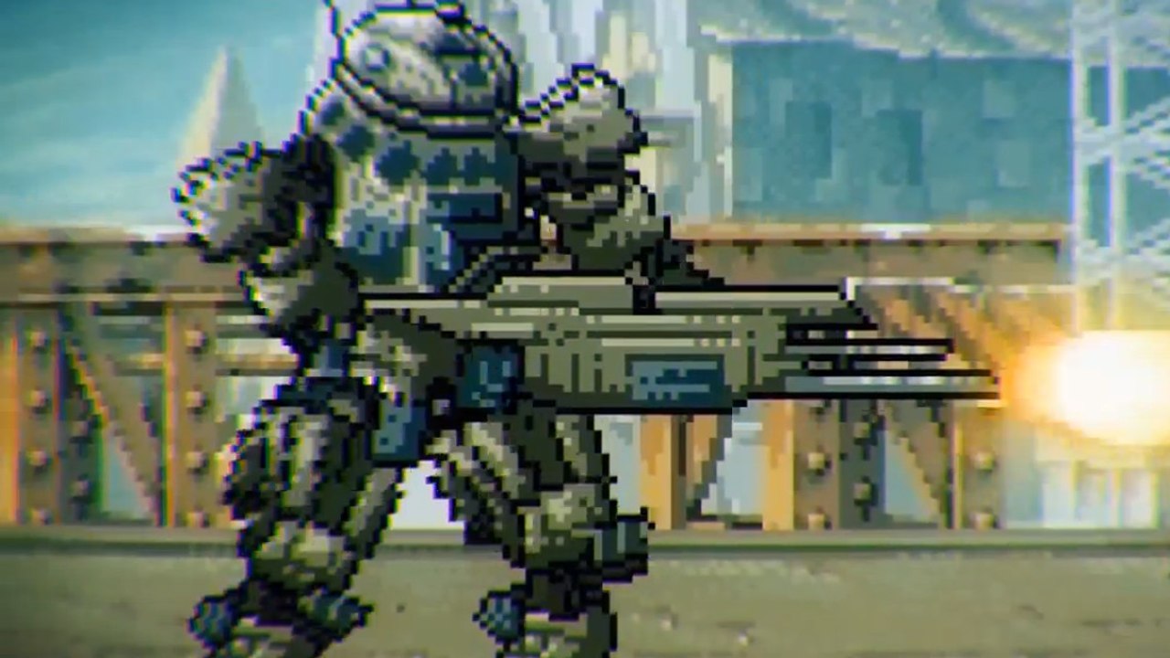 Et si Titanfall était sorti sur Super Nintendo ?
