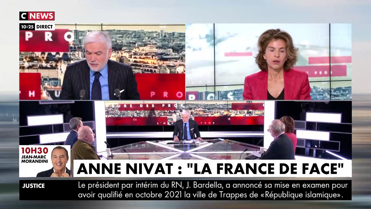 Anne Nivat en larmes sur CNews en évoquant l'affaire Jean-Jacques Bourdin: "Je sens la haine contre lui. Ca détruit ma famille. Je ne sais même pas si je continuerai à écrire" - VIDEO