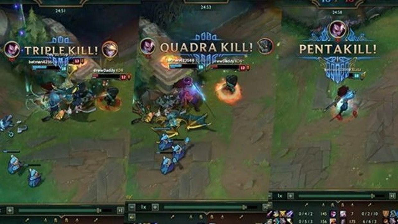 League of Legends: Dieser Yasuo holt sich einen lockeren Pentakill im 1on5