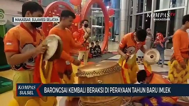 Barongsai Kembali Beraksi Di Perayaan Tahun Baru Imlek