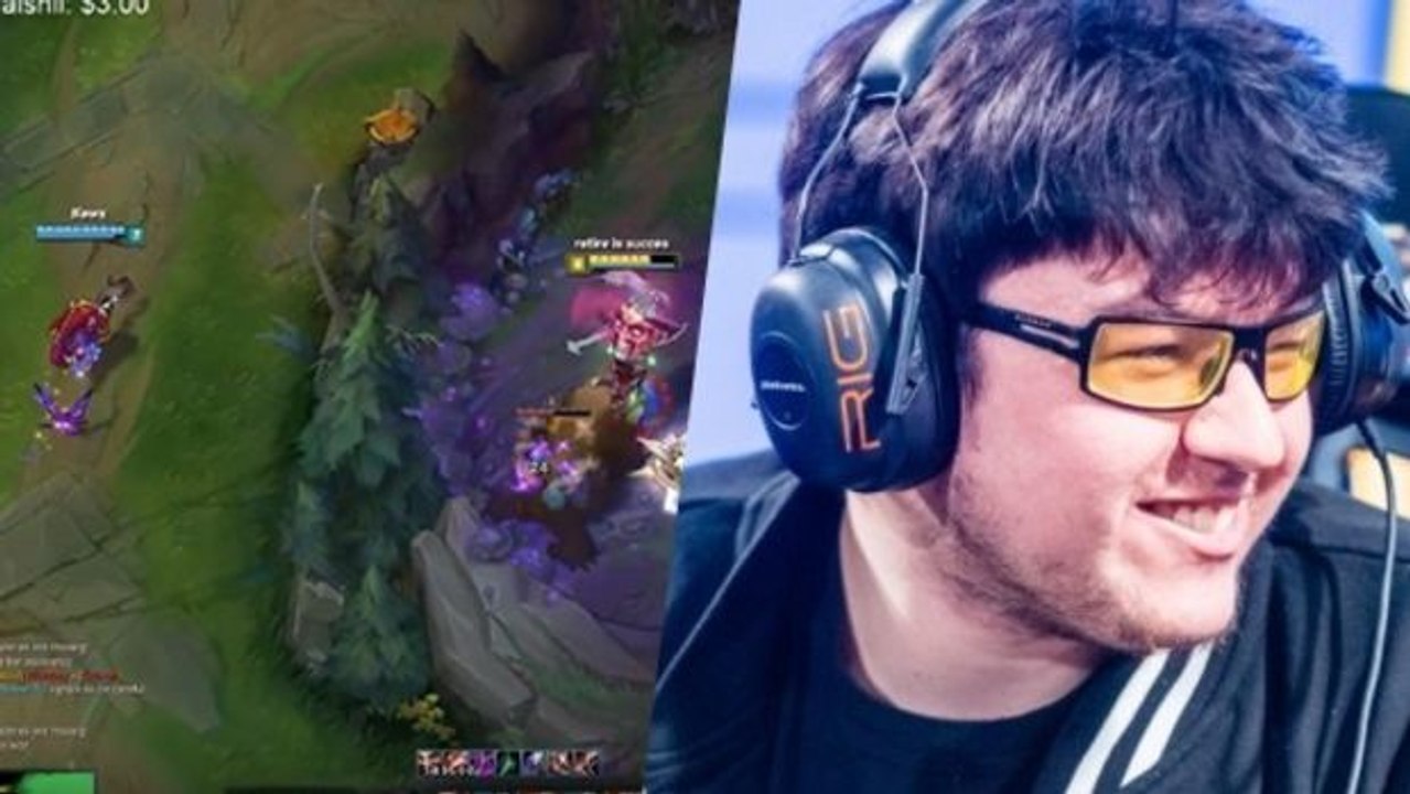 League of legends: voller erfolg! dyrus testet draven im dschungel