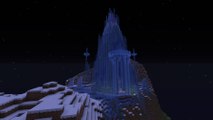 Minecraft : il recrée le Château d'Elsa tiré du film La Reine des Neiges