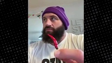 Koronavirüse yakalanan sporcunun tat duyusu deneyi "acı" bitti