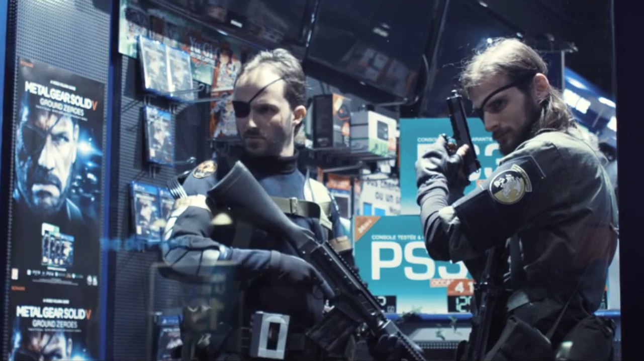 MGS 5 : Snake et Hideo Kojima étaient à Paris pour le lancement de Ground Zeroes