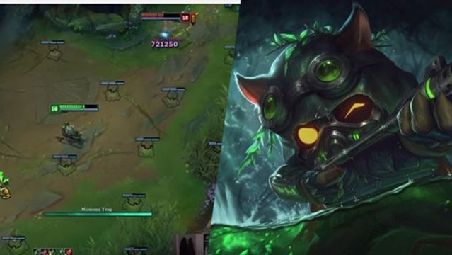 League of Legends: Er baut mit Teemo im URF ein wahres Minenfeld
