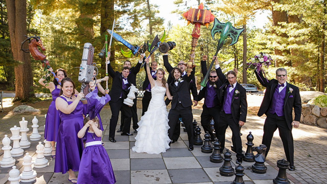 World of Warcraft : ils célèbrent leur mariage sur le thème du jeu