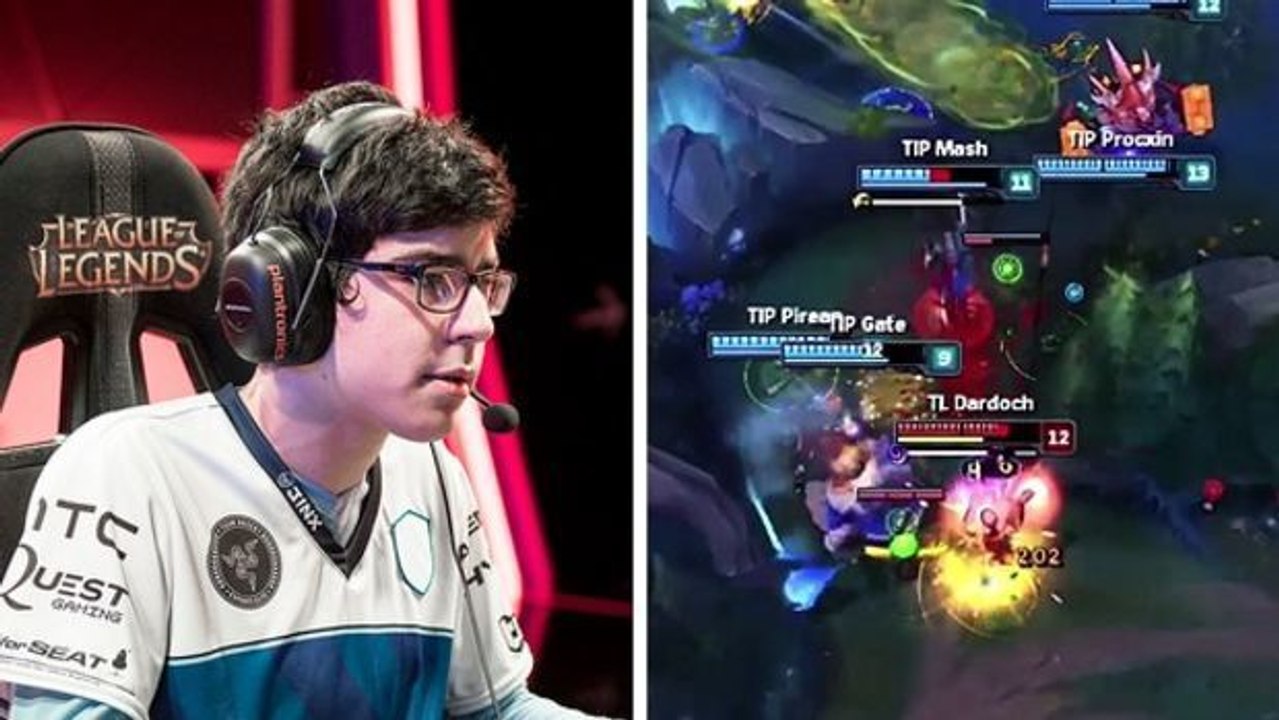 League of Legends: Die besten Aktionen des Dschunglers von Team Liquid im Mix!