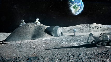 Un village pourrait être installé sur la Lune dès 2030 grâce à l'impression 3D