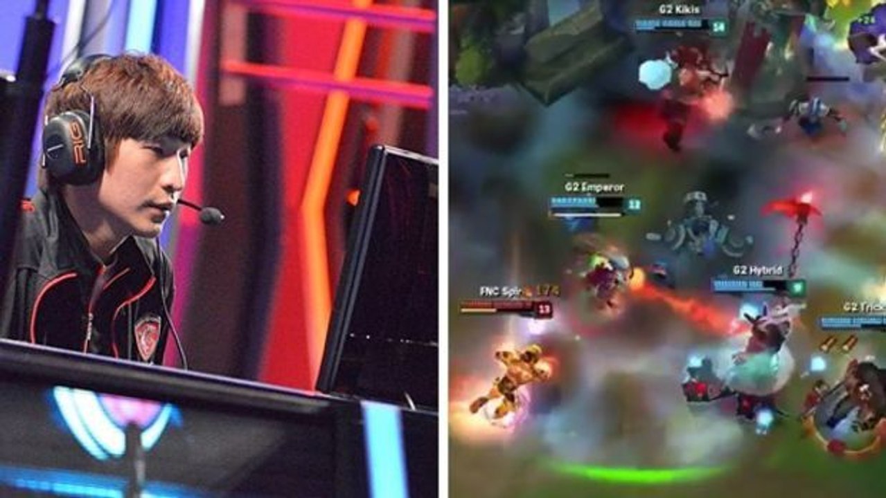 League of Legends: Emperor, ADC von G2, mit einem genialen Outplay gegen Fnatic