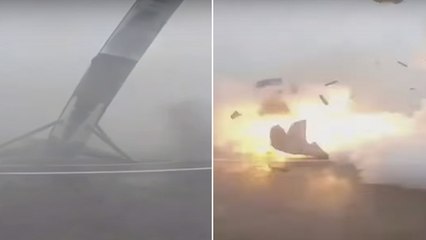 SpaceX perd une nouvelle fusée lors d'un atterrissage presque réussi