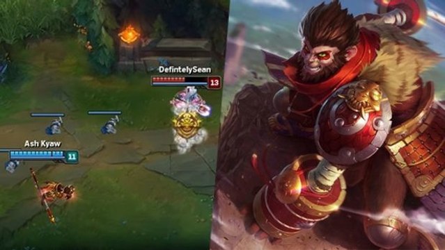 League of Legends: Wukong ist der ultimative Champion, um seine Gegner im URF zu trollen