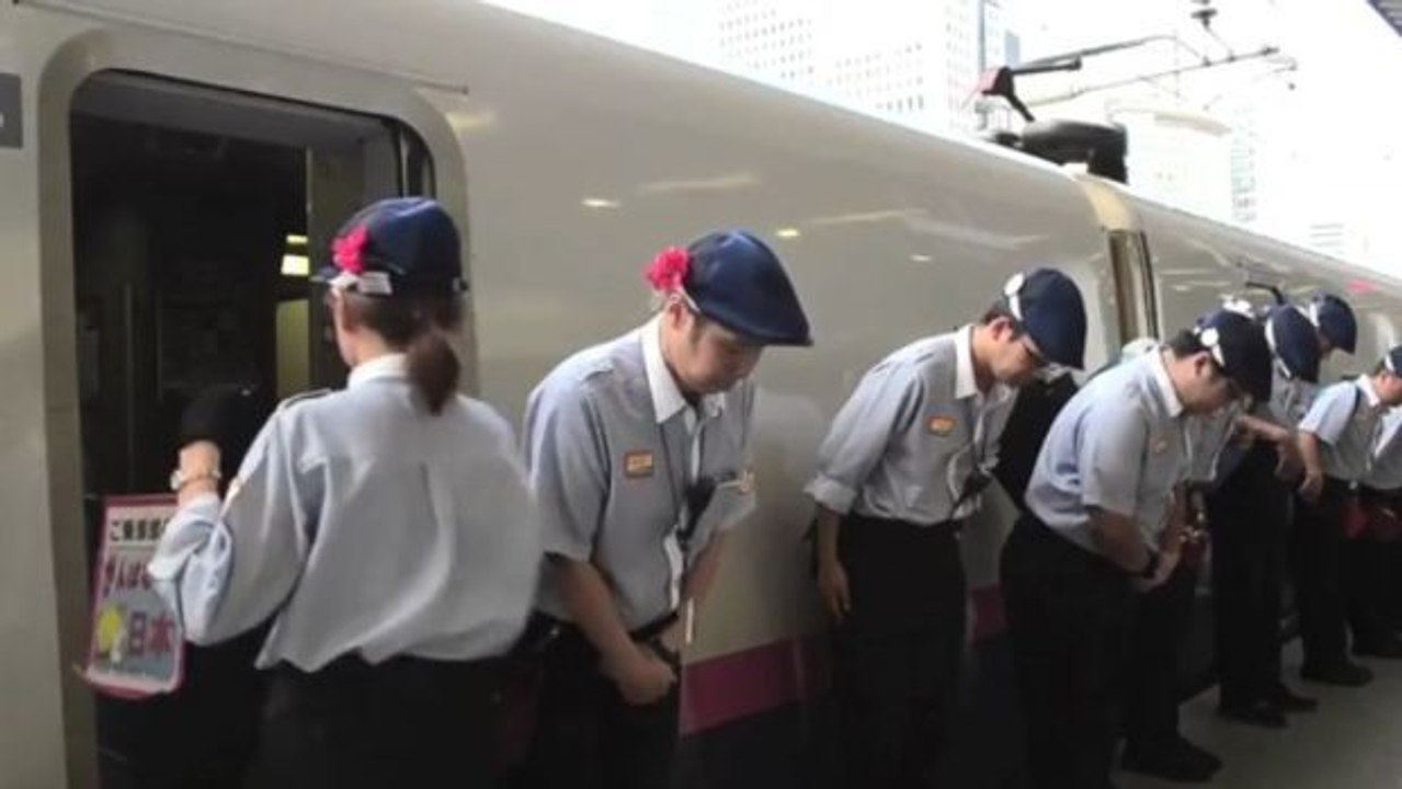 Die unglaubliche Express-Reinigung von japanischen Zügen