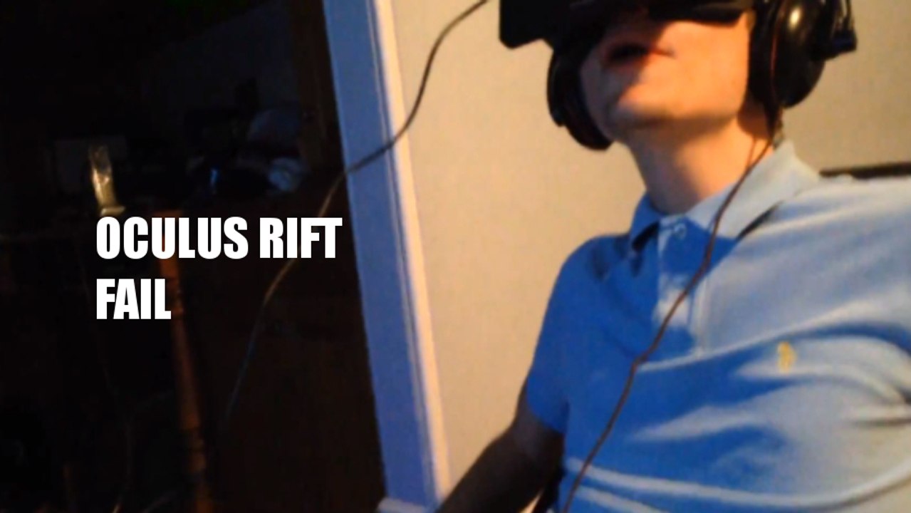 Oculus Rift : soirée alcoolisée et réalité virtuelle ne font pas bon ménage