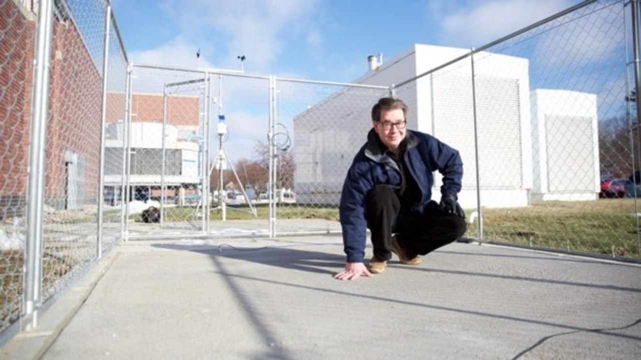 Des chercheurs créent un béton révolutionnaire capable de faire fondre la neige