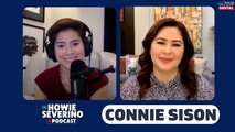 Paano nagsimula ang TV career ni Connie Sison? | The Howie Severino Podcast