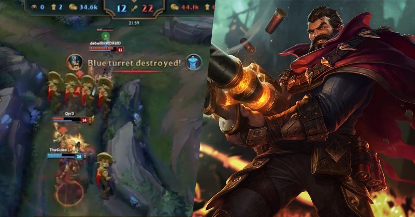 League of Legends: Unerhört! Graves ist so OP, dass er die unmöglichsten Dinge anstellt