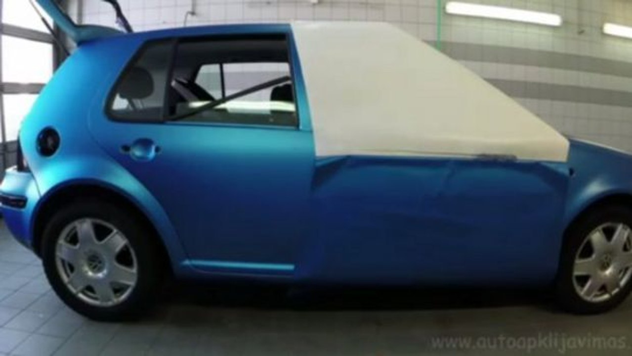 Hier ein Trick, um die Farbe seines Autos ganz einfach zu ändern.