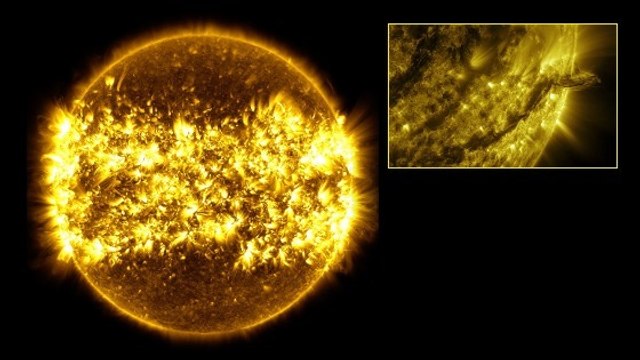 Un an de l'activité du Soleil dévoilé dans une vidéo saisissante