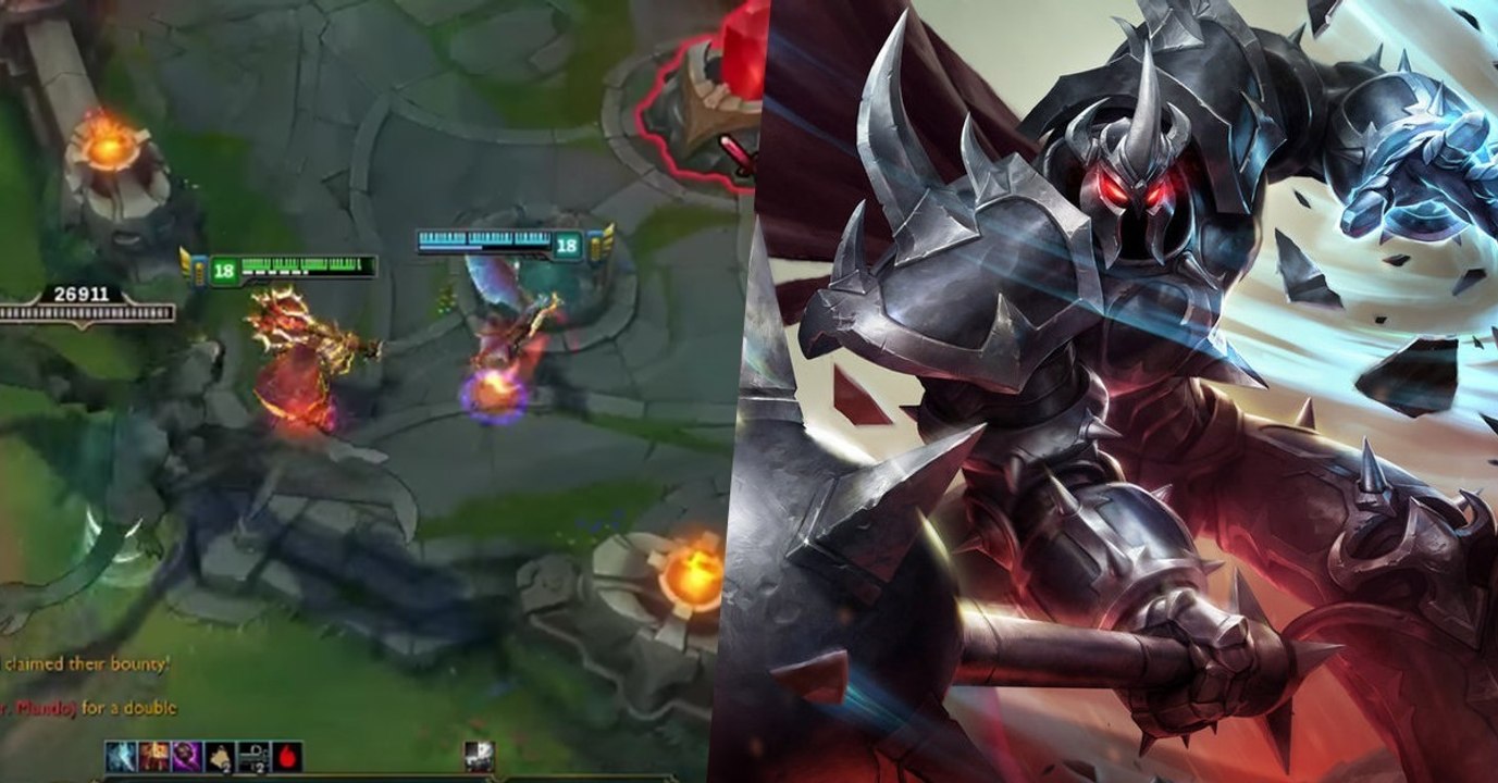 League of legends: mordekaiser beschwört ein drachenphantom mit 27.000 lebenspunkten