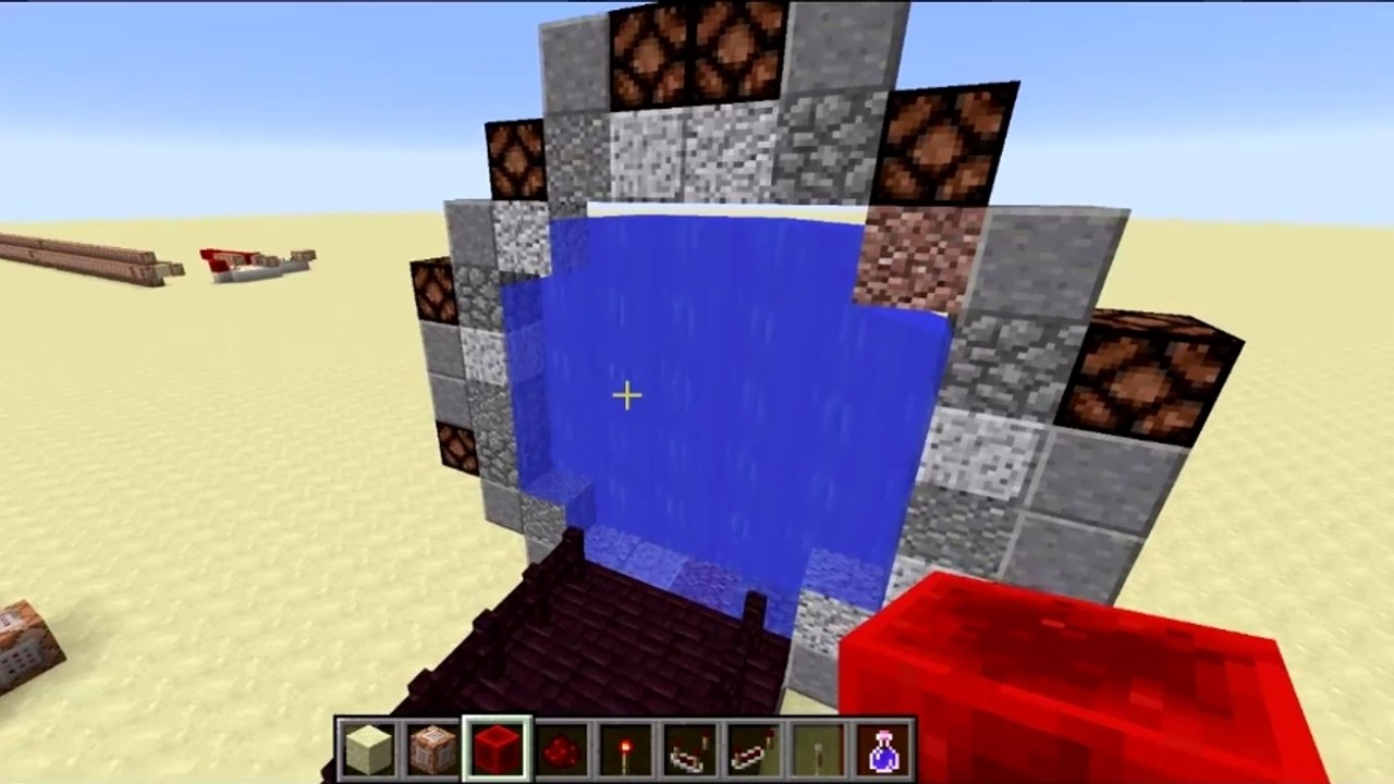 Minecraft : il recrée la Porte des étoiles de Stargate avec sa fonction de téléportation !