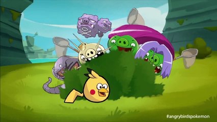 Pokémon rencontre Angry Birds dans un trailer réalisé par un fan