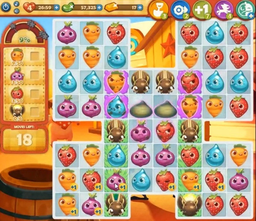 Farm Heroes Saga Level 649: Lösungen, Tipps und Tricks
